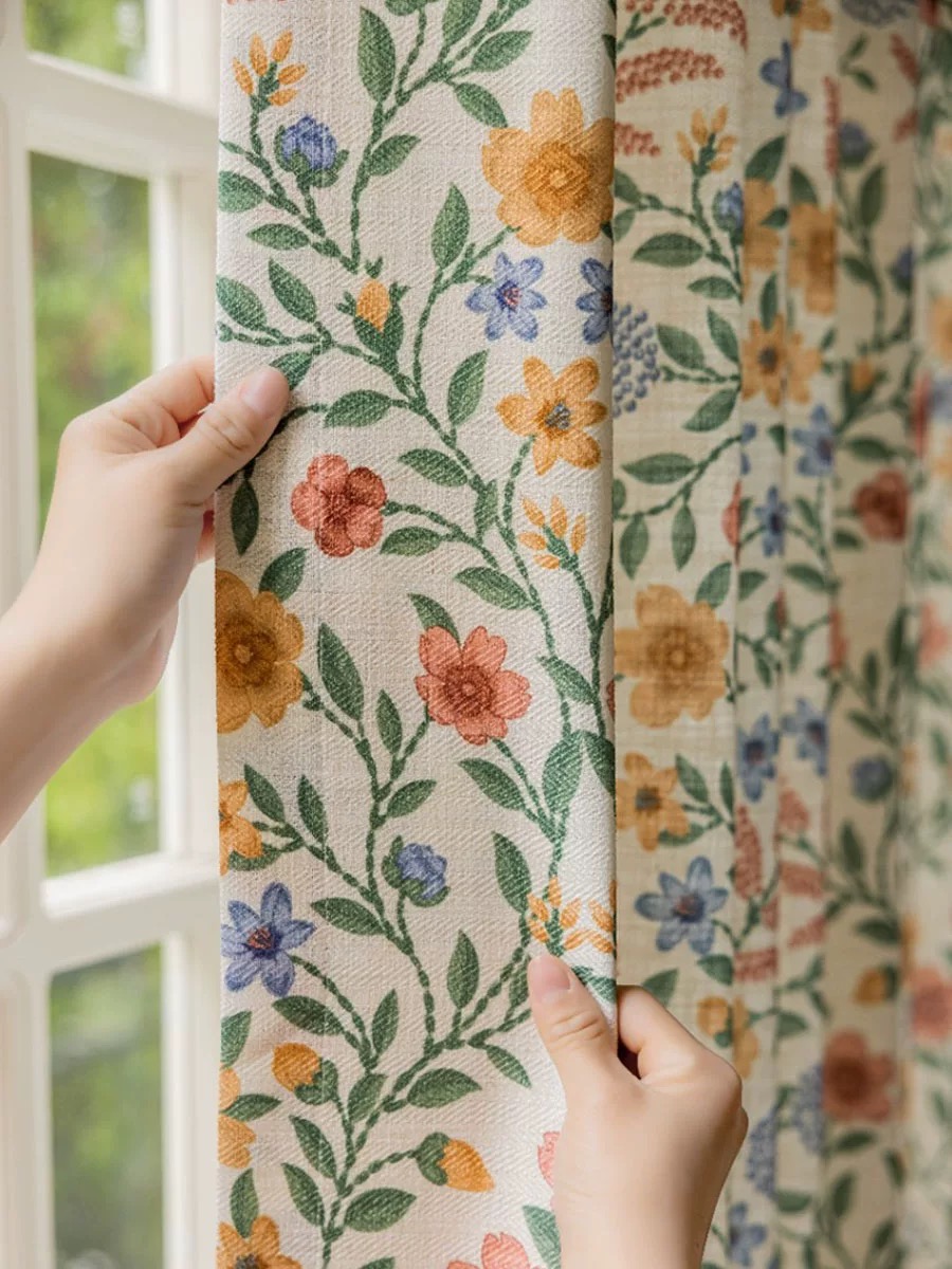 Curtain printing