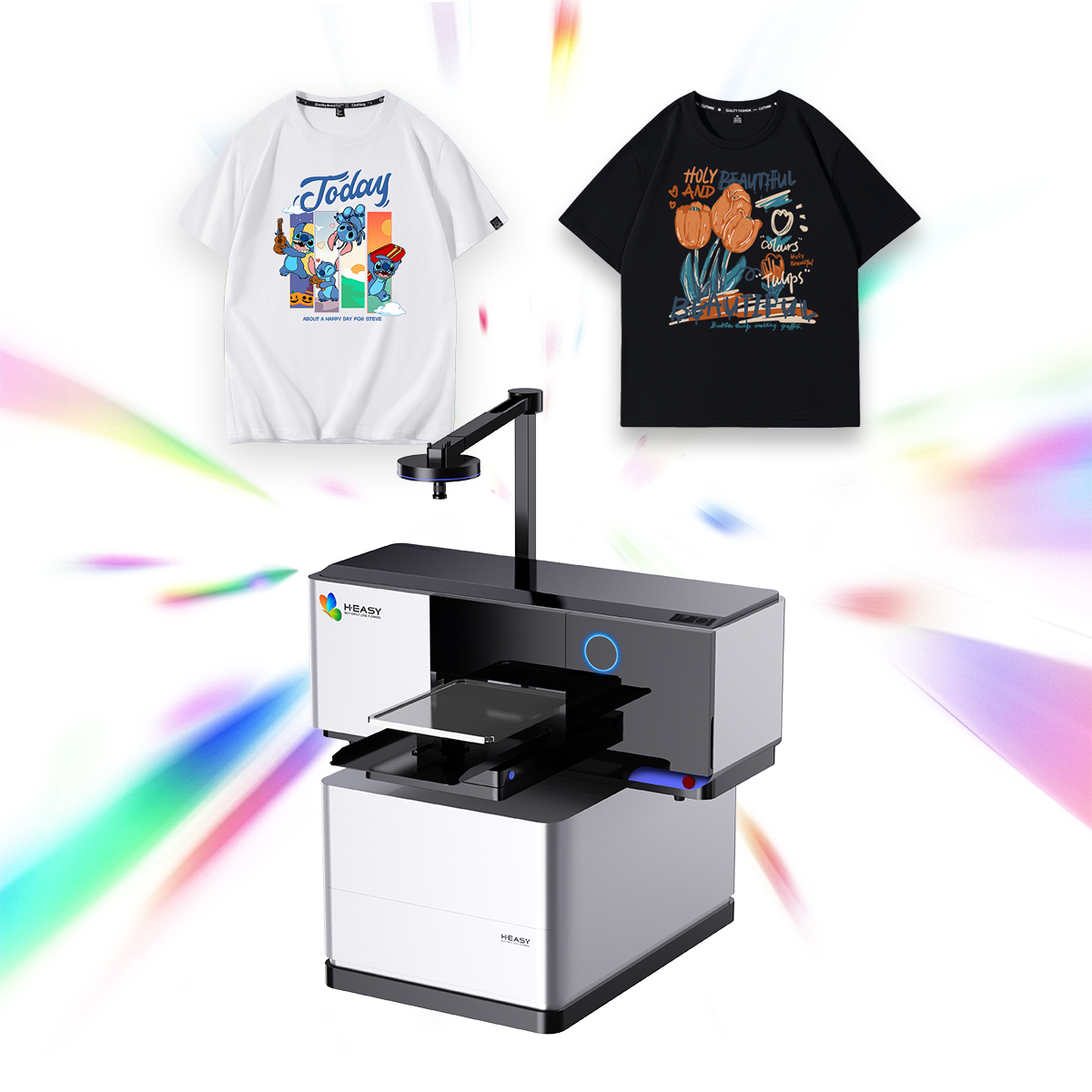 DTG白墨直喷T恤打印机